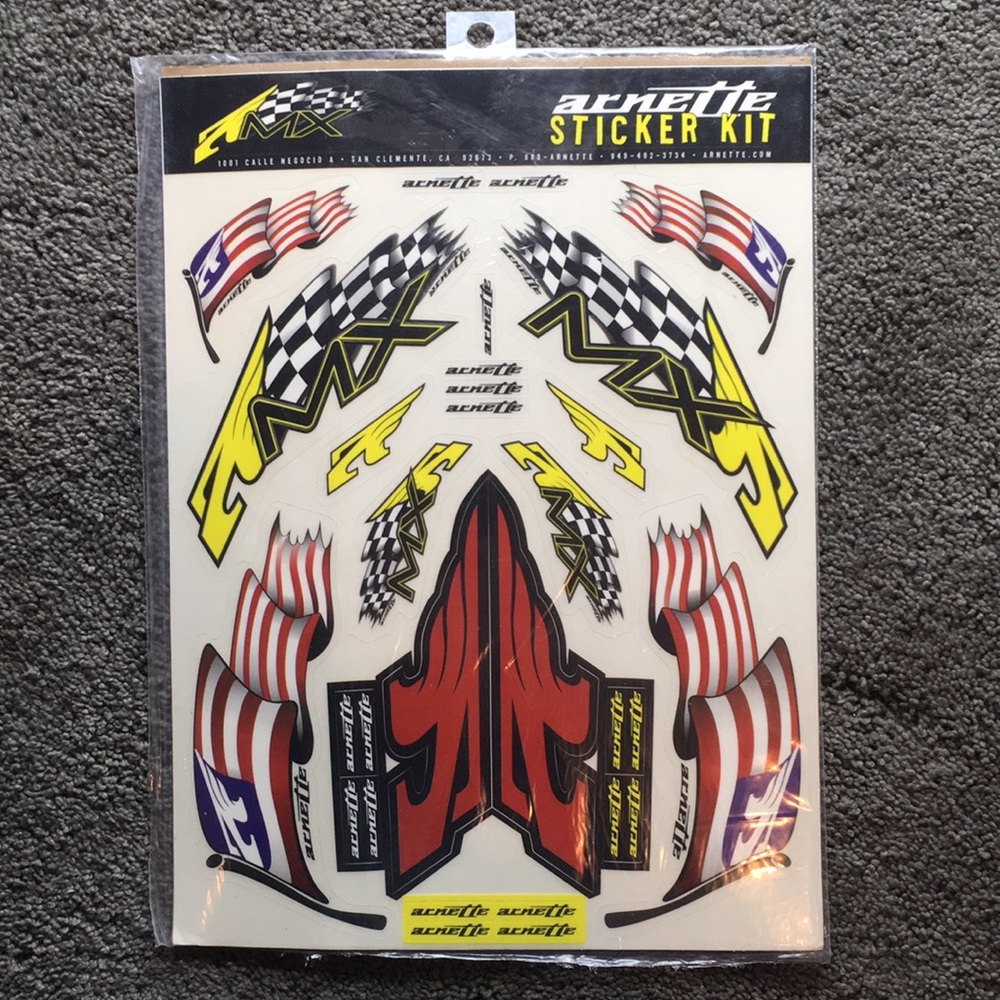 Arnette Sticker Kit from the 90’s